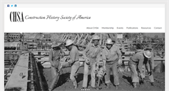 Desktop Screenshot of constructionhistorysociety.org